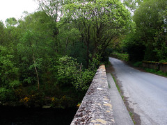 Scenic drive around Lough Dan