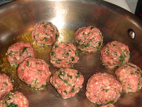 Raw Meatballs (no breadcrumb roll)