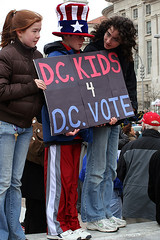 DC Kids 4 DC Vote (by: IntangibleArts/Hawkins, creative commons license)