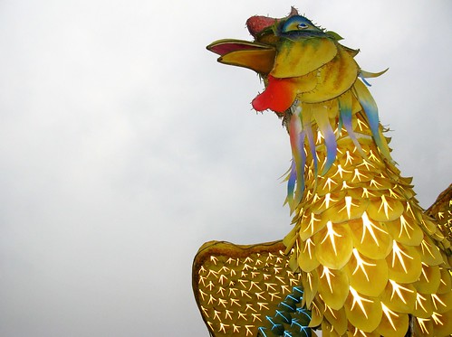 Imperial City giant phoenix-chicken - Hue, Vietnam