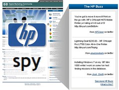 HP Buzz on internal portal via spy.appspot.com by hedrinbc, on Flickr