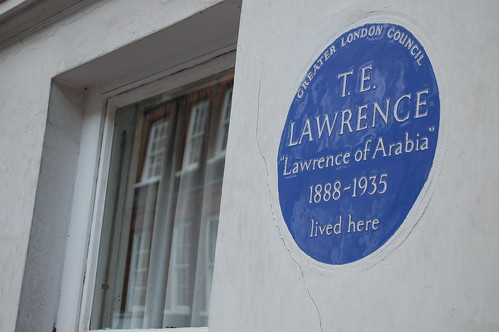 Lawrence of Arabia blue plaque