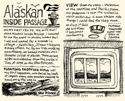Mike Rohdes Alaskan Cruise 09 Sketchnotes.
