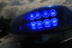 Surrey Police BMW 5 series - LED lightbar