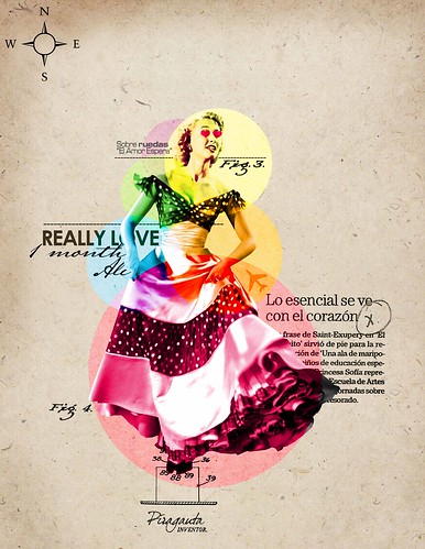 Really love, lo esencial se ve con el corazЈn (Collage digital) by Javier Piragauta.