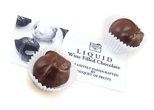 Wine Filled Chocolate
