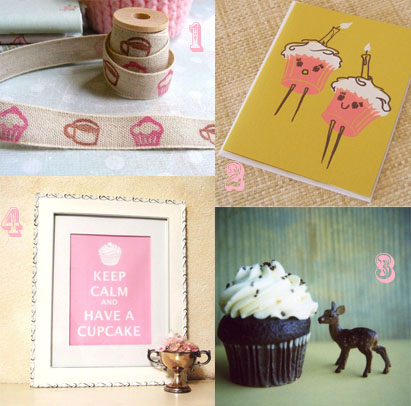 Cupcake Finds on Etsy