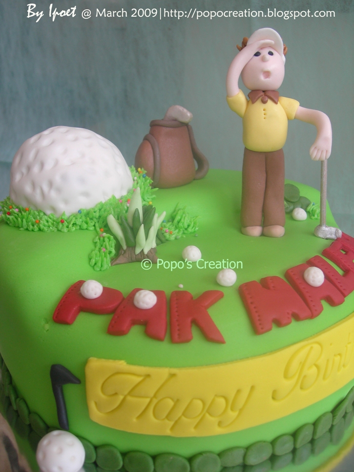 Golf Cake for my BOS