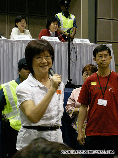A smirking Dr. Thio Su Mien, Feminist Mentor of Singaporean women