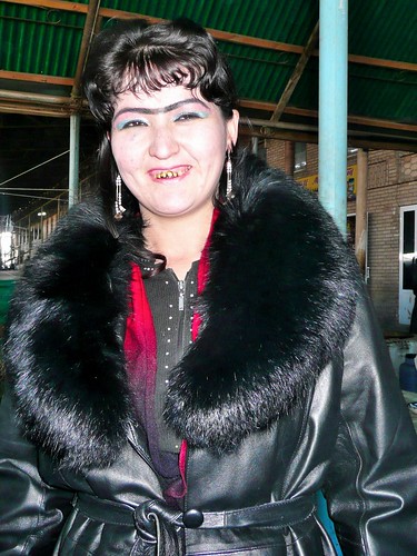 Tajik Girl in Urgut Bazaar