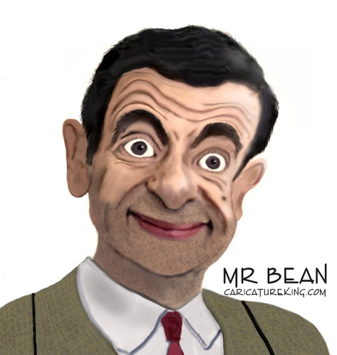 Caricature of Mr Bean!
