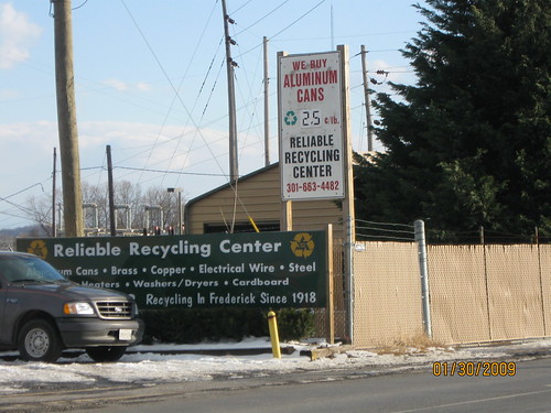 Aluminum Scrap Price posted Frederick Maryland