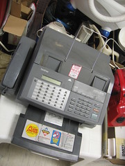 old fax machine