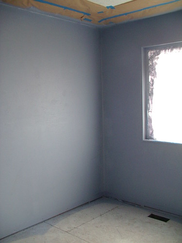1/2 tint girls room ( will be periwinkle when done)