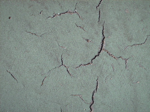 Cracks from Tennis Court - #6