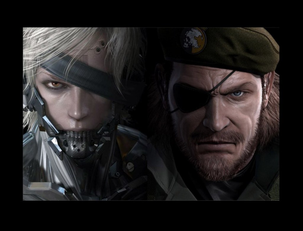 I made two wallpapers with raiden and big boss if anyone wants them 