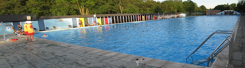 Tooting Bec Lido - London's filthiest pool (stitched)
