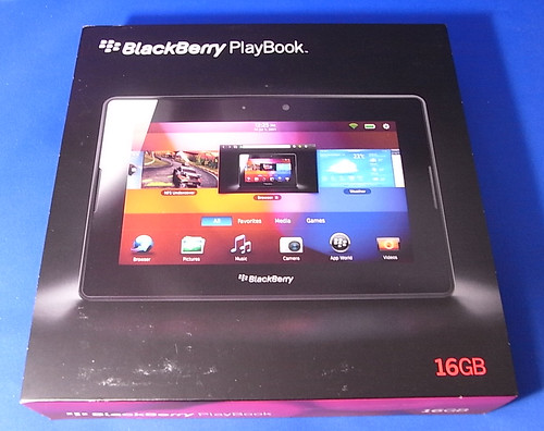 blackberry playbook〜外箱