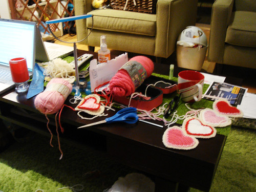 Living room mess!