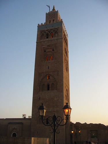 Koutoubia by night
