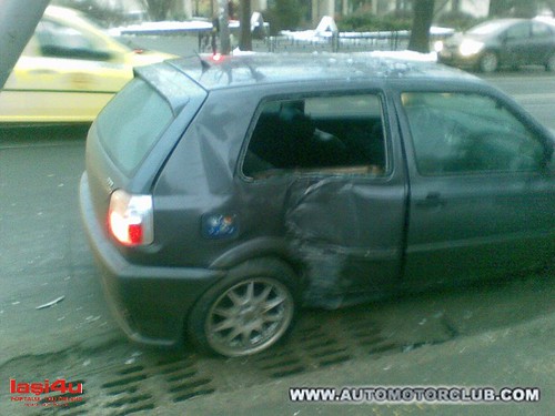 Accident Rutier VW Golf 3 vs. Opel Astra G