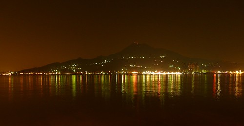 Night view from Danshui