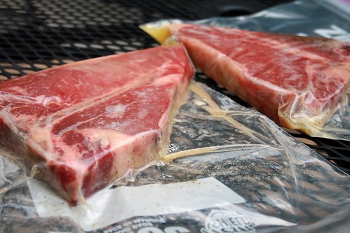 Sealed steak