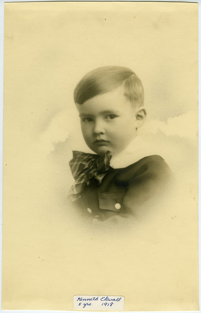 1918 Kenneth Lee Ekwall at Age 5