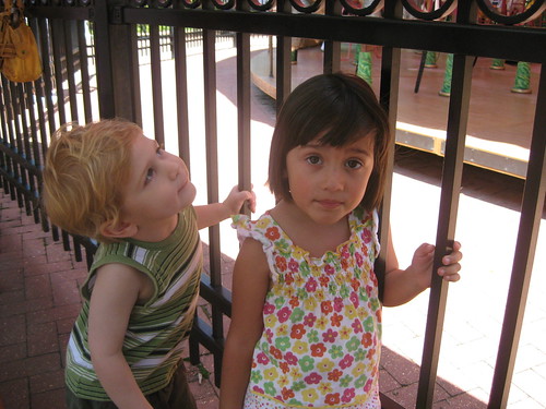 nicolas and sophia at the audubon zoo