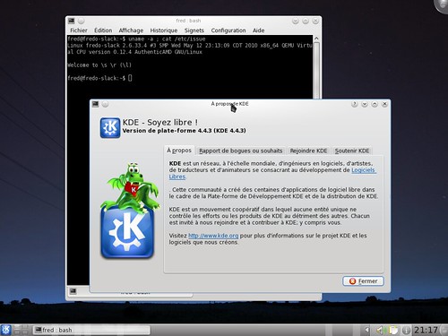 Quelques infos sur la Slackware 13.1rc1