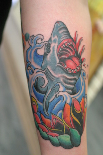 The last unicorn leg sleeve Tattoo | Flickr - Photo Sharing!
