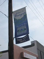 NC Blueberry Festival Sign, Burgaw, NC