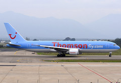 Thomsonfly B767-304/ER G-OBYH GRO 31/05/2008
