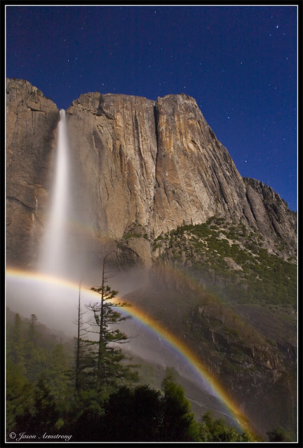 Upper Yosemite Falls Double Moonbow