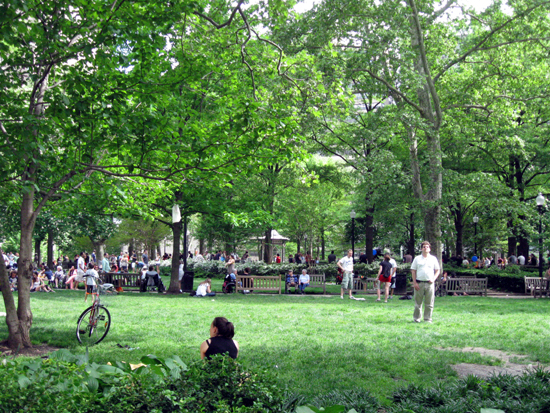 Rittenhouse Park (Click to enlarge)