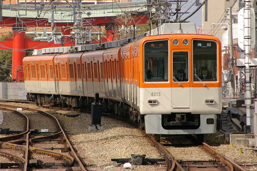 Hanshin8000series(type III) in Amagasaki(Hanshin),Amagasaki,Hyogo,Japan 2009/2/14