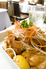 Crispy Wide Rice Noodle Pad Thai, Koh Samui and The Monkey, San Francisco