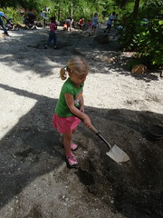 digging for fossils