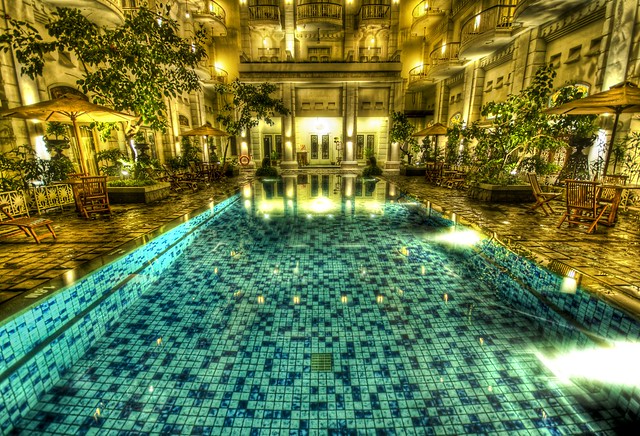 The pool that taunted me in Jogjakarta