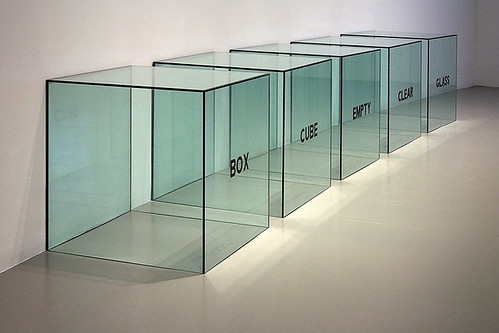 Box/Cube/Empty/Clear/Glass by photoalternative