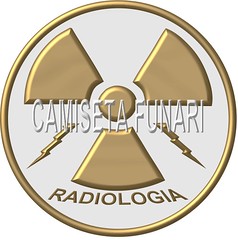 simbolo logo radiologia desenho 3d