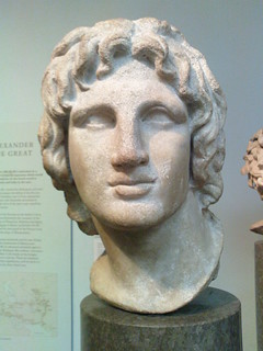 Alexander the Great portrait anface
