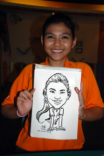 Caricature live sketching for Costa Sands Resort Day 3 - 11