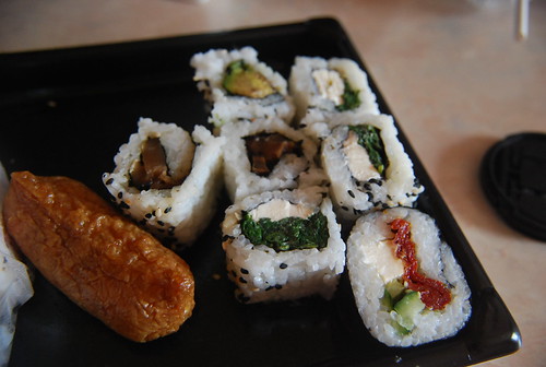 Leftover sushi