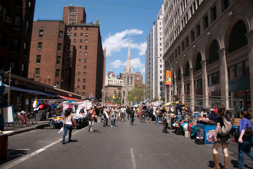 Street fair on 8th Street and Broadway, NYC