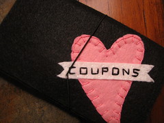 Cute Coupon Holder