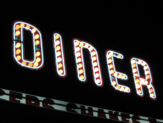 Big Daddy's Diner sign (Click to enlarge)