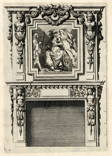 003-Livre d’architecture d’autels, et de cheminees- Barbet Jean-1633- © Institut national d’histoire de l’art