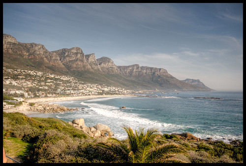 Cape Town sea and mountain views