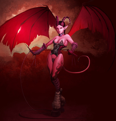 WOW Succubus by Andrew Hibner